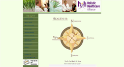 Desktop Screenshot of holistichealthcarealliance.com